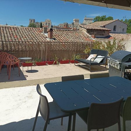 אביניון Maison Intra Muros, Terrasses Avec Vue Jaccuzzi Et Garage חדר תמונה