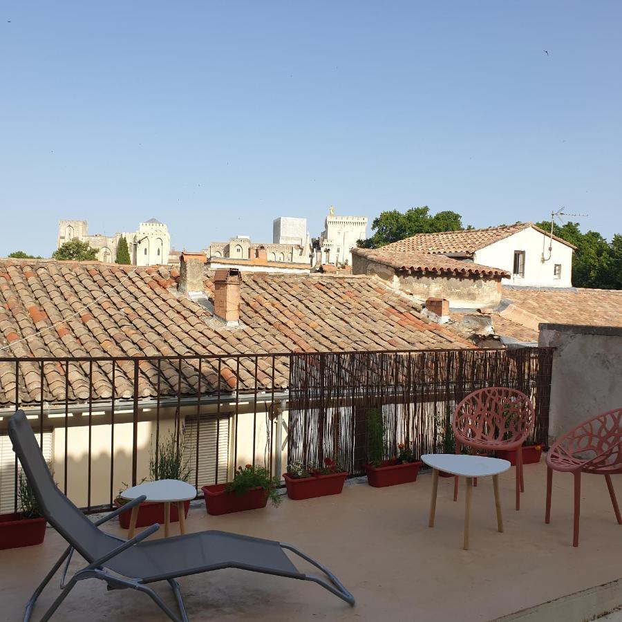 אביניון Maison Intra Muros, Terrasses Avec Vue Jaccuzzi Et Garage מראה חיצוני תמונה